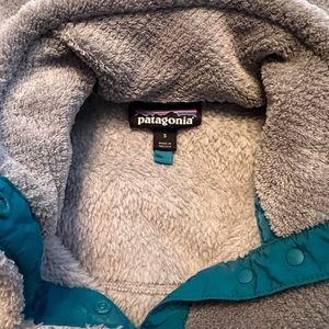 Patagonia fleece 1/4 top quarter snap top size small in excellent condition